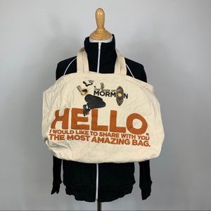 Book Of Mormon The Musical Cast Gift Tote Bag